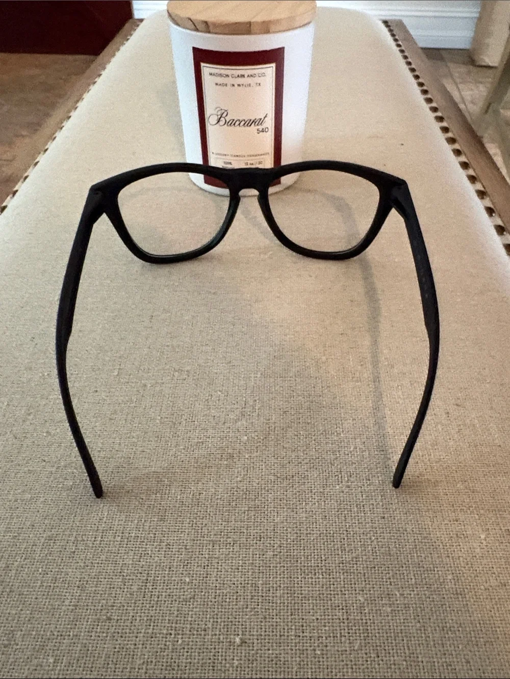 Classic Matte Black Women's Fashion Glasses